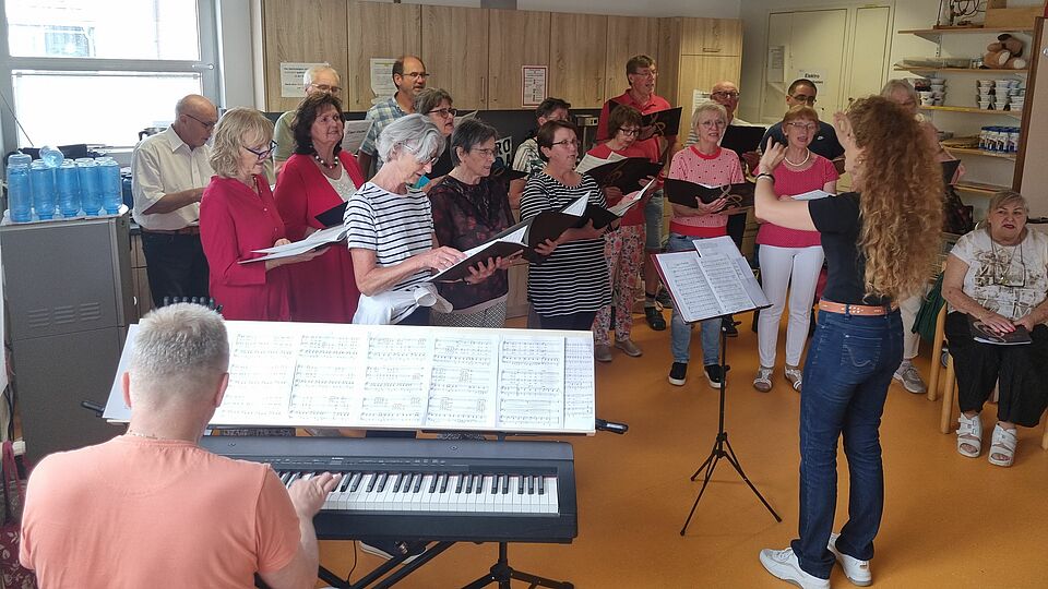 Serenade im Seniorenheim Hirschau