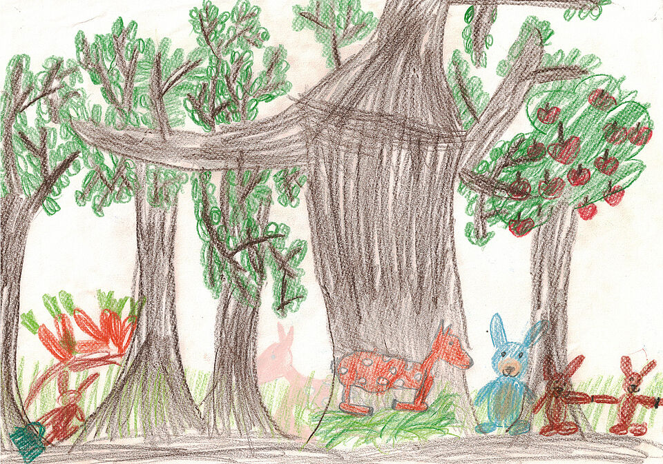 Kinderzeichung Tiere Wald Kinderzeichung Tiere Wald